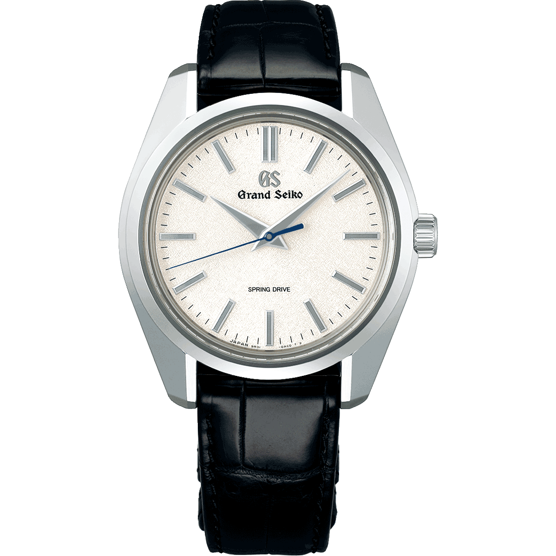 Grand Seiko White Dial watch with 44GS stainless steel case. 