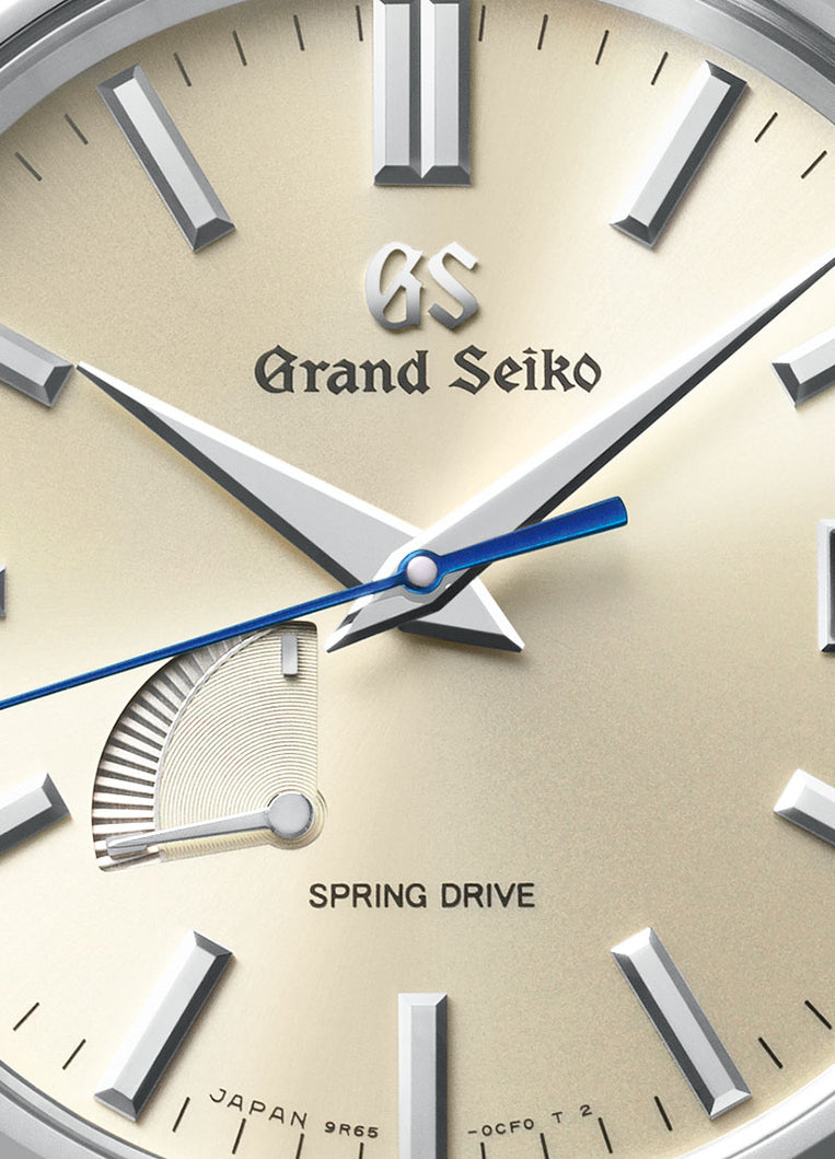 Grand Seiko SBGA373 44GS stainless steel champagne dial men's watches