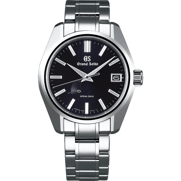 Grand Seiko SBGA375 44GS stainless steel blue dial men's watches