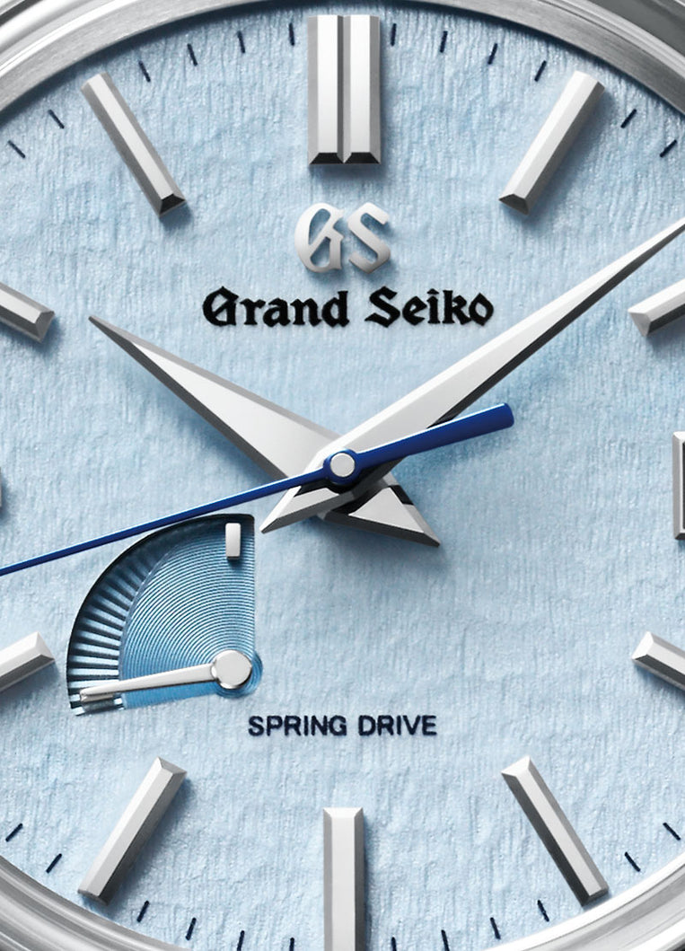 Grand Seiko Spring Drive Blue Snowflake SBGA407 Watch – Grand