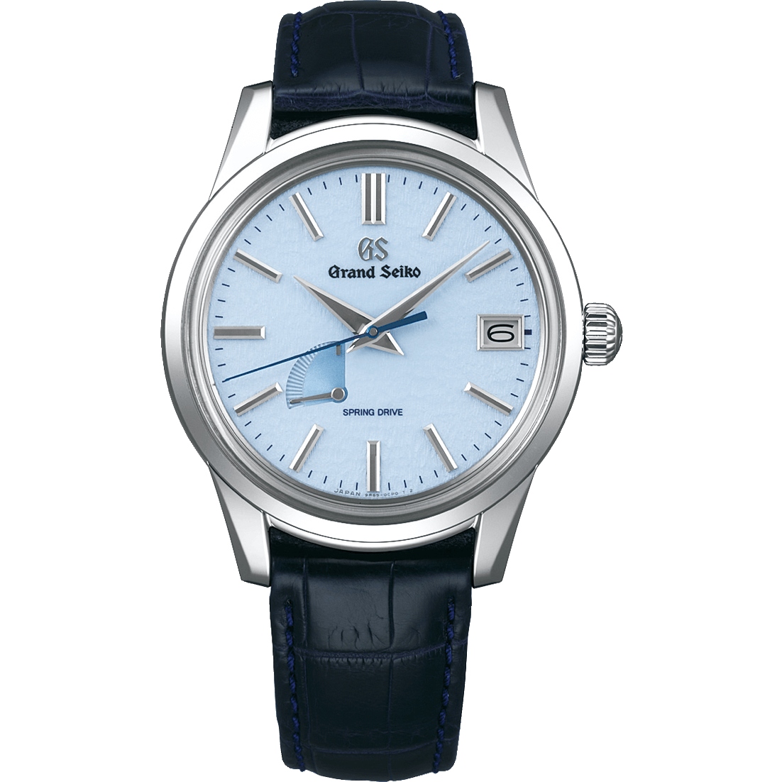 Grand Seiko SBGA407 Snowflake Spring Drive stainless steel blue dial men's watches
