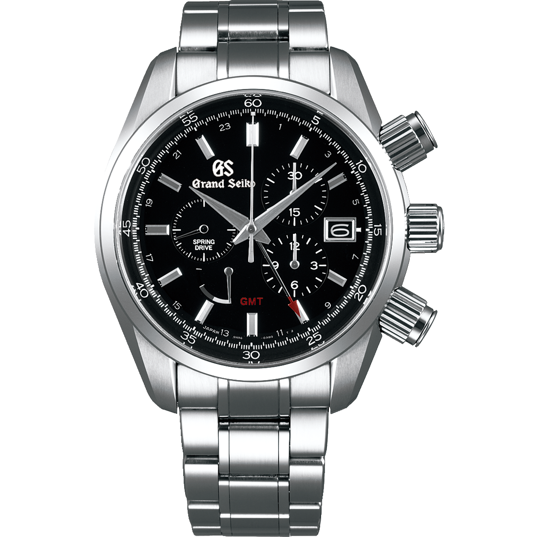Grand Seiko Spring Drive Chronograph GMT SBGC203 Watch – Grand