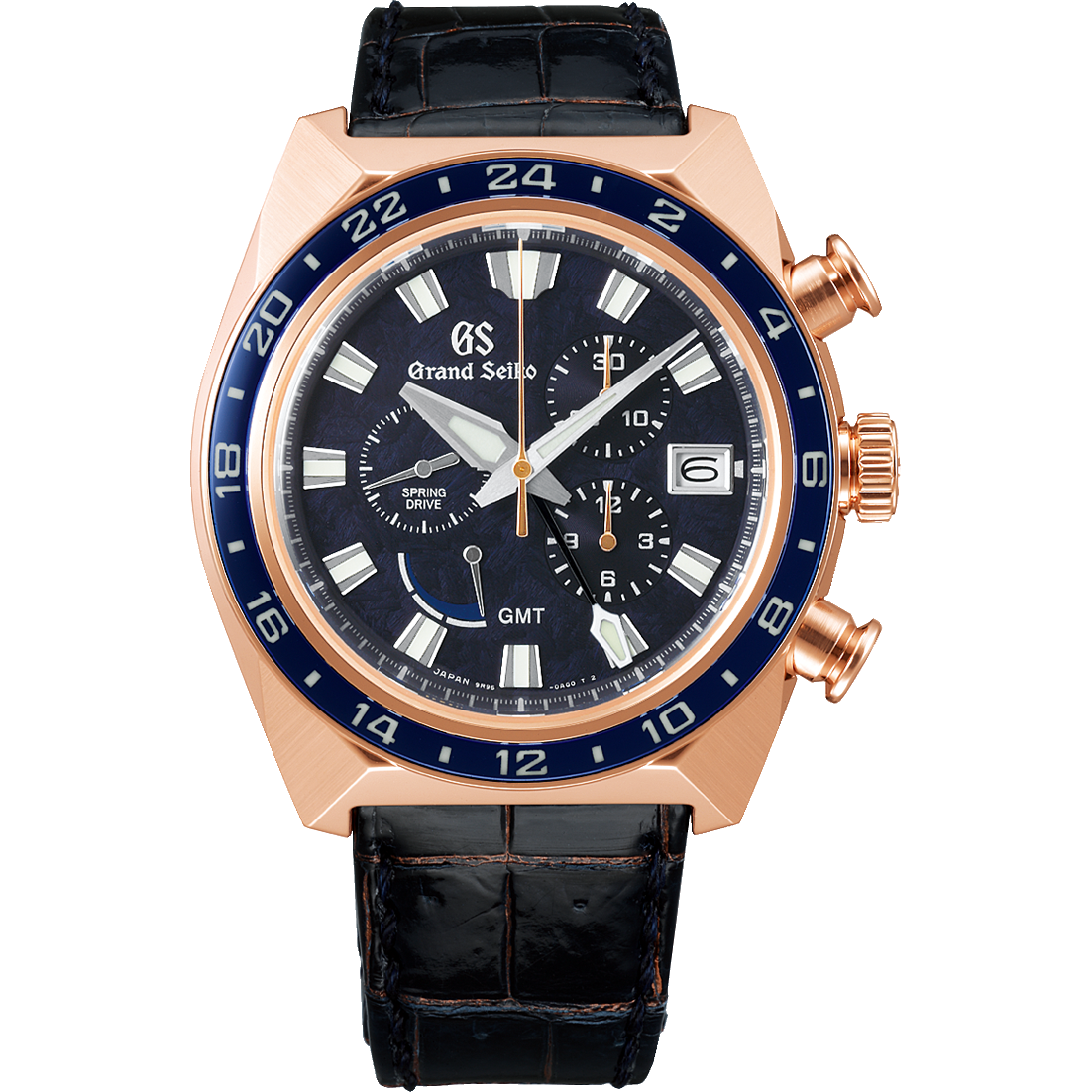 Grand Seiko Spring Drive Chronograph Rose Gold Lion SBGC238 Watch Grand Seiko Spring Drive Chronograph Rose Gold Lion SBGC238 Watch