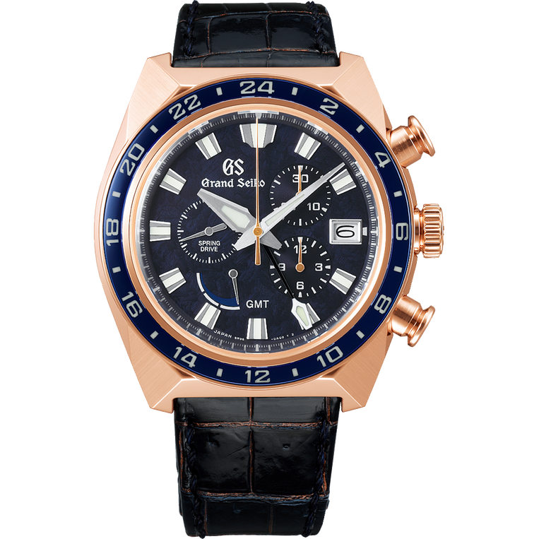 Grand Seiko Spring Drive Chronograph Rose Gold Lion SBGC238 Watch Grand Seiko Spring Drive Chronograph Rose Gold Lion SBGC238 Watch