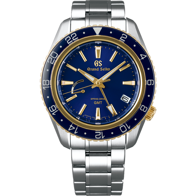Grand Seiko Spring Drive GMT Blue Gold SBGE248 Sport Watch Grand Seiko Official Boutique