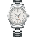 Grand Seiko SBGE269 Tōji Spring Drive GMT white dial stainless steel men's watches