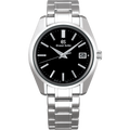 Grand Seiko SBGP003 quartz, black dial, stainless steel, men's watches