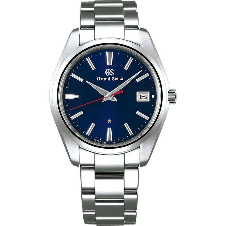 Grand Seiko SBGP007 quartz, blue dial, stainless steel, limited edition men's watches