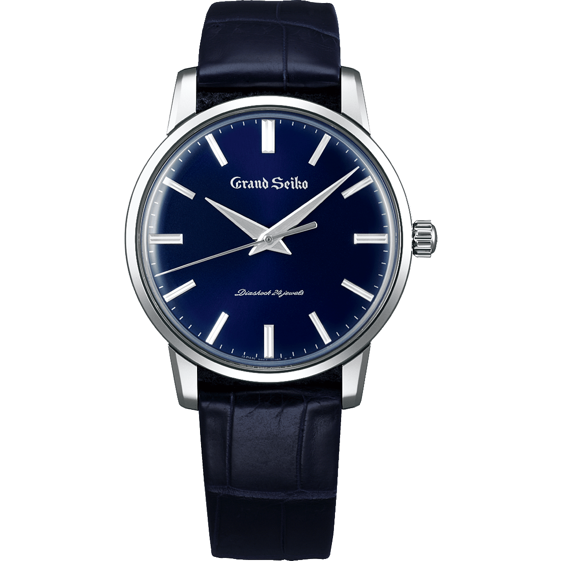 SBGW260.png  1102 × 1102px  Grand Seiko SBGW259 mechanical 9S64, Brilliant Hard Titanium case, blue dial, men's watches