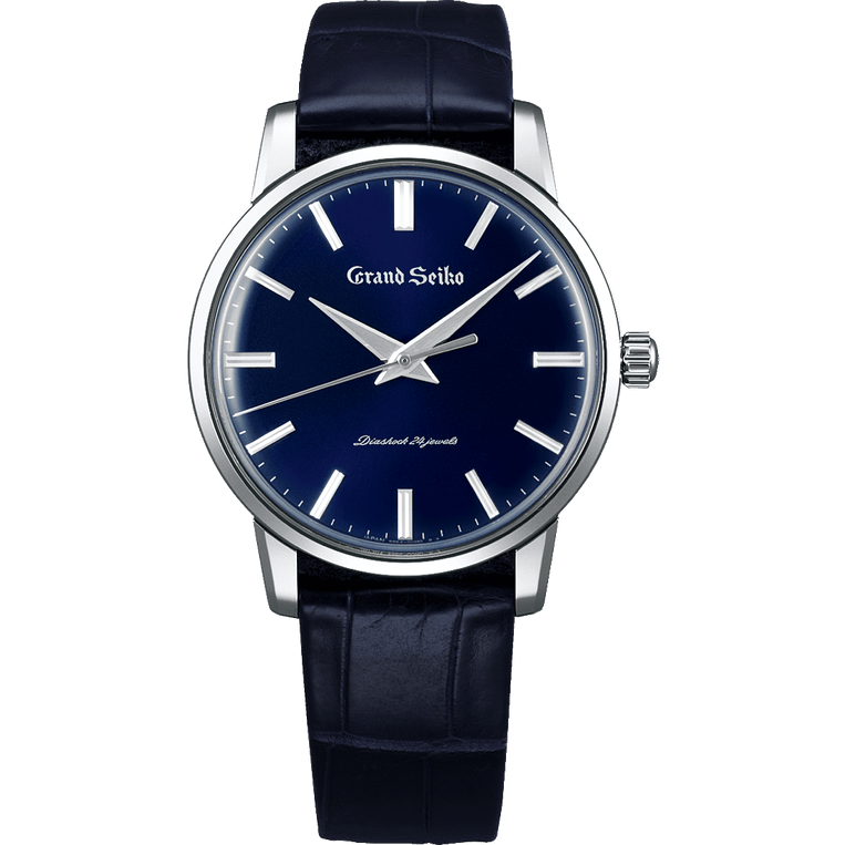 Grand Seiko Manual Wind SBGW259 First GS Titanium Blue Watch Grand Seiko Official Boutique