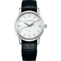 Grand Seiko SBGZ005 Masterpiece, Spring Drive 9R02, platinum case, silver dial, men's watches