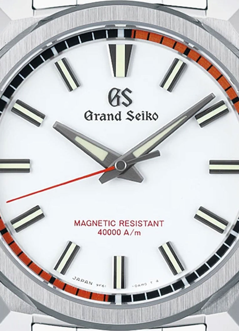 Grand Seiko SBGX341, 9F61 Quartz, white dial, stainless steel, men's watches